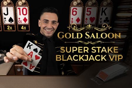 Gold Saloon Super Stake Blackjack
